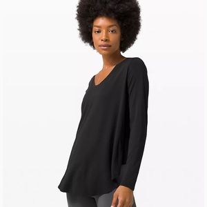 Up for a Down Time Long Sleeve sz 2 LULULEMON